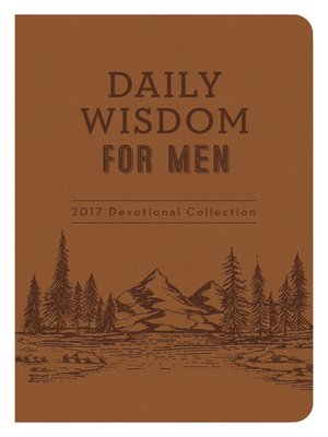 cover image of Daily Wisdom for Men 2017 Devotional Collection